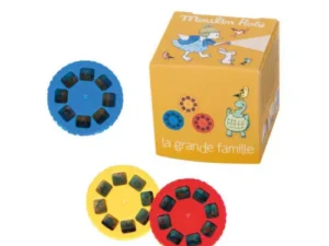 Moulin Roty - 3db mesevetítő korong - A nagy Család