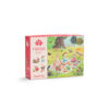 Moulin Roty - A nagy család - Évszakok puzzle (4x12 db-os)