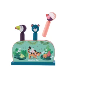 Moulin Roty – Dzsungel – Pop up ugráltatós játék
