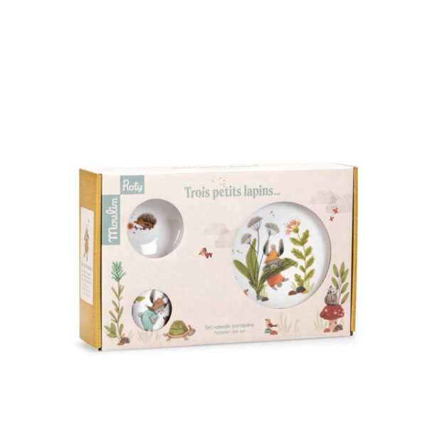 Moulin Roty - A három kisnyuszi - Porcelán étkészlet - Image 3