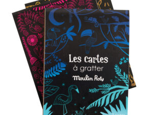 Moulin Roty - Apró csodák - Karckép technika - 7 db-os - éjszaka