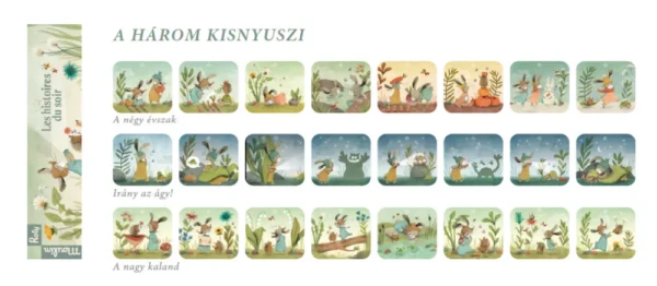 Moulin Roty - Diavetítő lámpa - Mesevetítő: A három kisnyuszi - Image 3