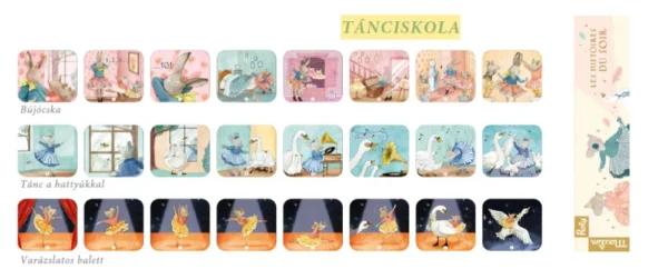 Moulin Roty - Diavetítő lámpák - Tánciskola mesevetítő - Image 3