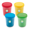 Djeco - Gyurma - 4 szín pillegyurma - 4 tubs of play dough - Image 2