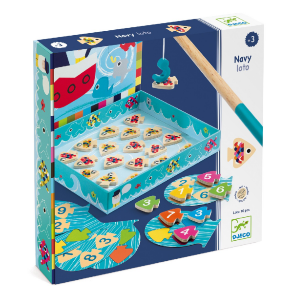 Képes lottó - Szín-szám horgász - Navy loto - Image 2
