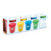 Djeco - Gyurma - 4 szín pillegyurma - 4 tubs of play dough