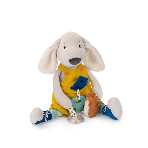 Moulin Roty - Pamacs és Pamut - Készségfejlesztő, fogalkoztató nagy Pamut kutya