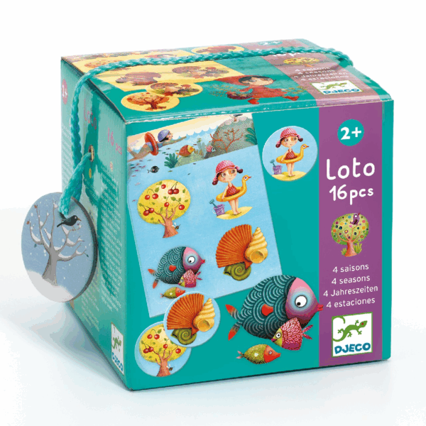 Djeco Képes lottó - Négy évszak - 4 seasons