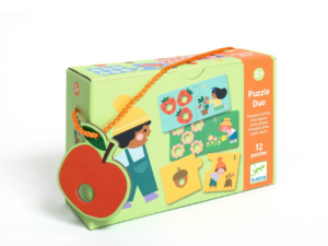 Párosító puzzle - Számpárosító, 24 db-os - First figures