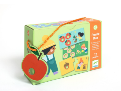 Párosító puzzle - Számpárosító, 24 db-os - First figures