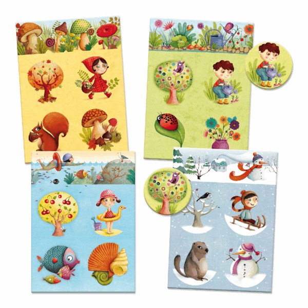 Djeco Képes lottó - Négy évszak - 4 seasons - Image 2