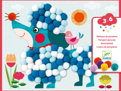 Pompom-kép készítés - Simogatni való kutyák - Dogs to stroke