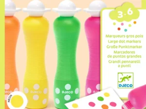 Djeco Marok filc készlet  - Pontozó színezés