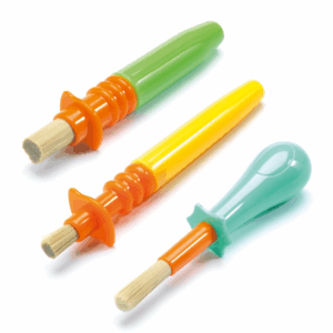 Djeco - Marok ecset készlet - 3 féle ügyes ecset gyerekeknek