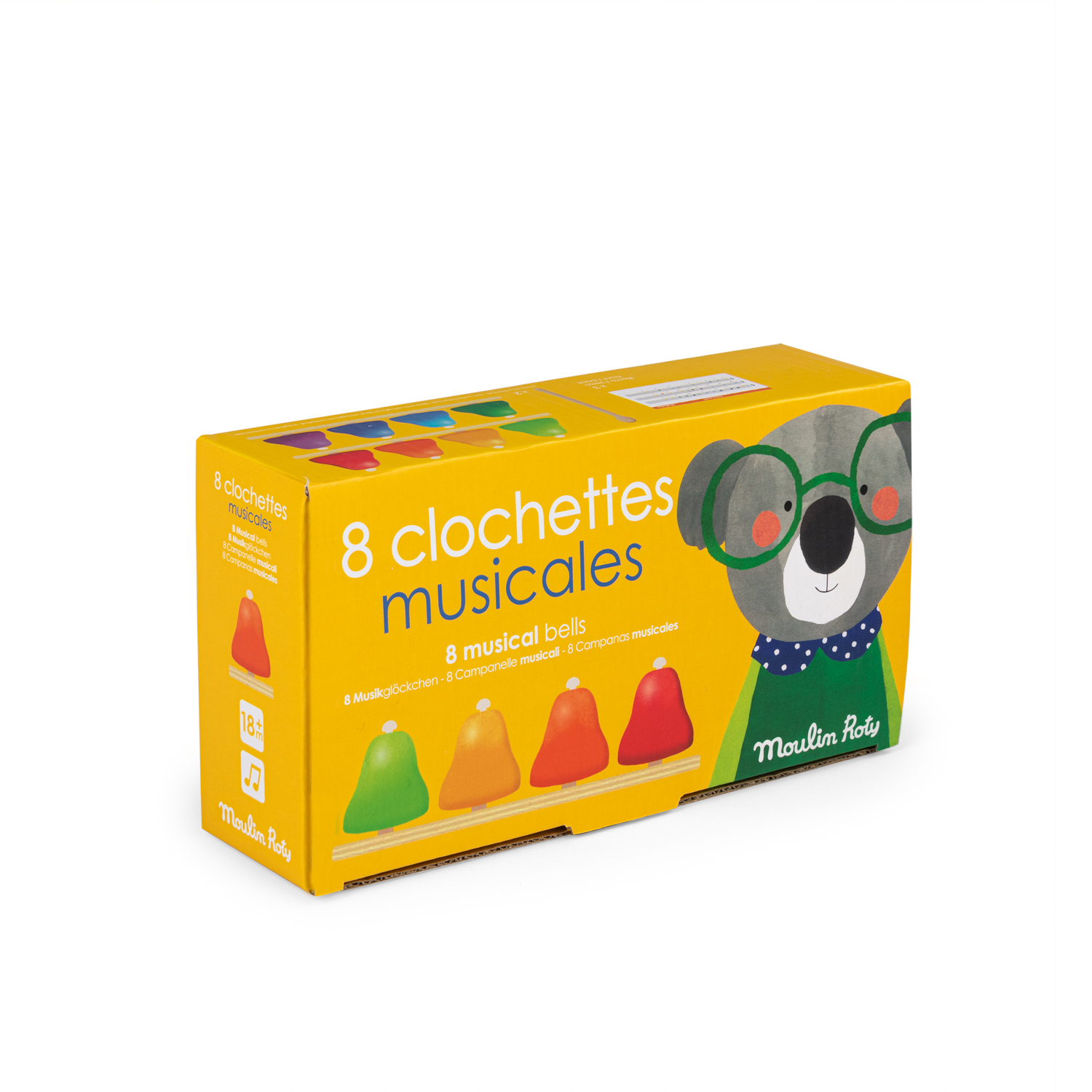 Moulin Roty - Vidámság - Játékhangszer - Csengettyűk - 8 db - Image 4