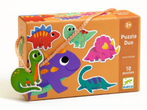 Párosító puzzle - Dinócskák - Duo Dinos