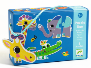 Párosító puzzle - Ormányos - Articulo Animals