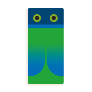 Állatdekor betű - I - Graphic animal letter