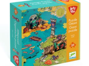 Arty Toys Óriás puzzle - Kalóz és lovag birodalom, 30 db-os - Giant puzzle-Battle