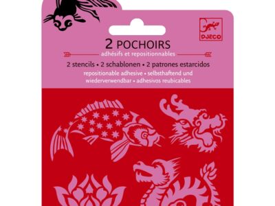 Mini sablon - Ázsiai motívumok - Asia