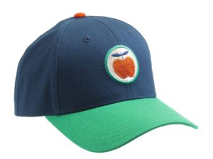 Baseball sapka - Hímzett Alma mintás - Red apple