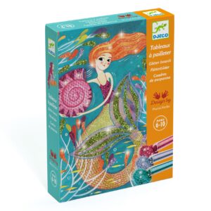 Csillámkép készítés - Sellők - Mermaids