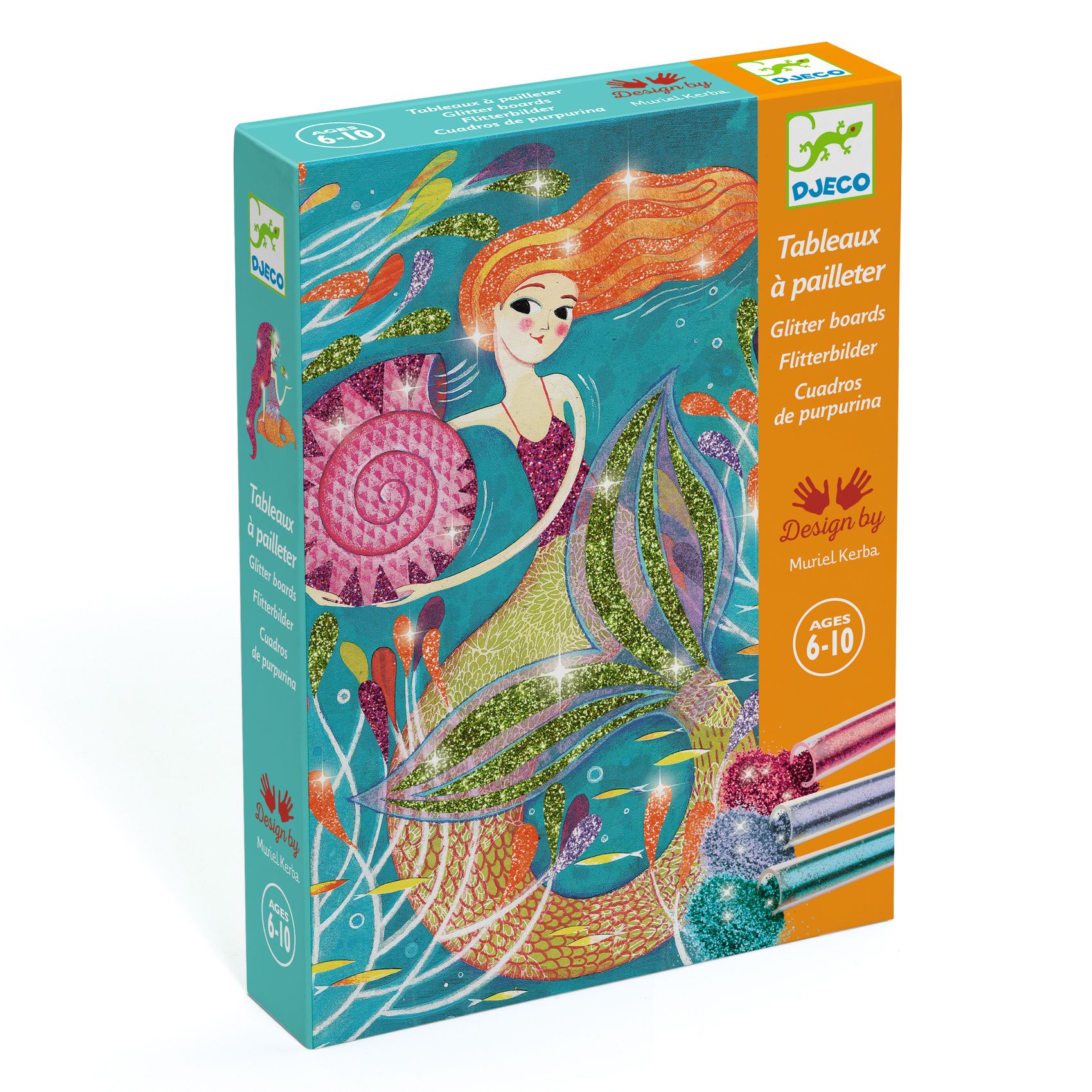 Csillámkép készítés - Sellők - Mermaids