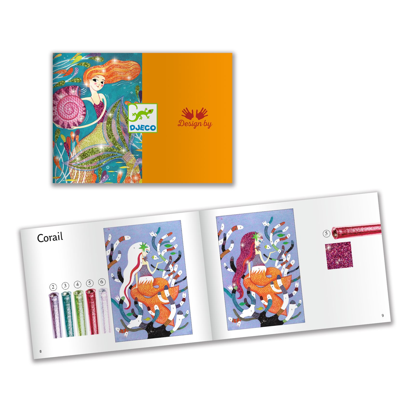 Csillámkép készítés - Sellők - Mermaids - Image 4