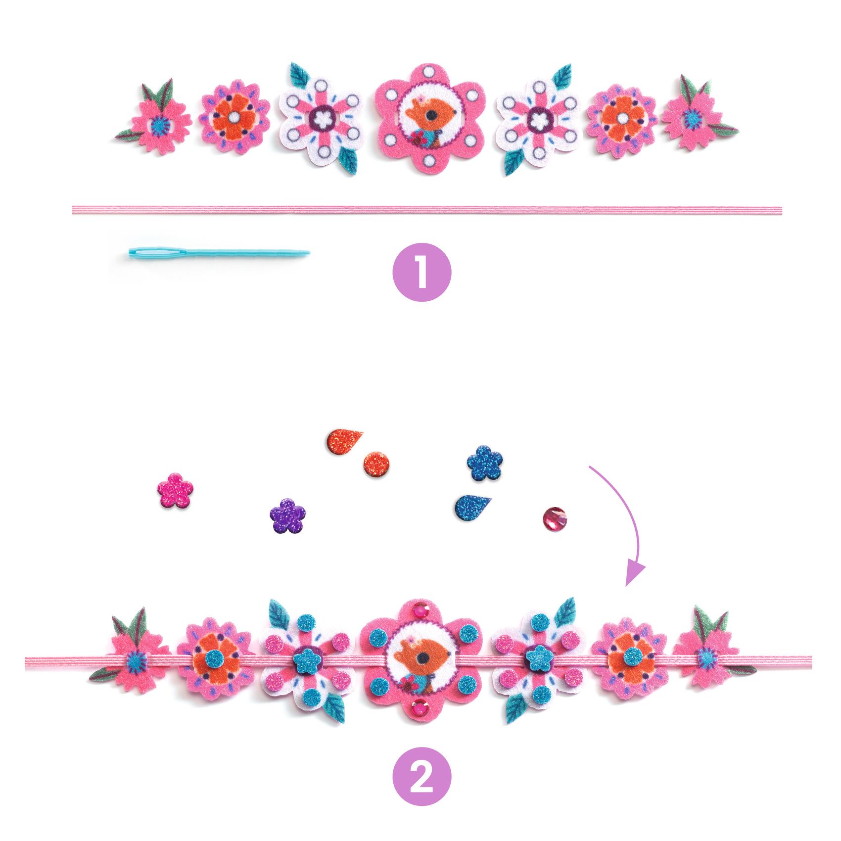 Csináld magad! - Csillogó kartkötők - Best friends - Image 6