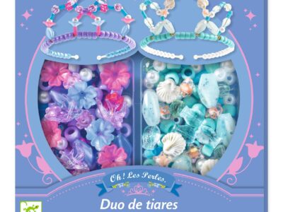 Ékszerkészítő készlet - Páros tiara, kék - Duo of tiaras, Blue
