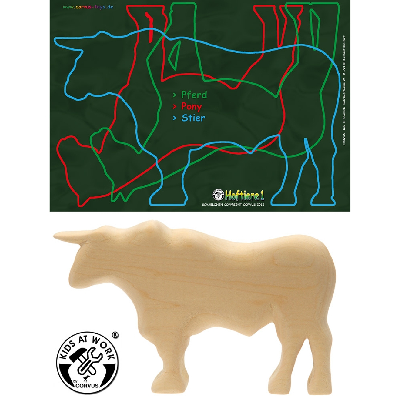 Fafaragás - háziállatok, 21 x 14,8 x 3 cm - Image 3