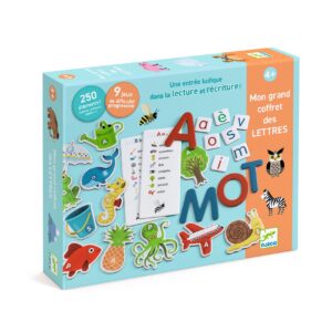 Fejlesztő játék - Csak Francia nyelvre - Grand coffret Lettres