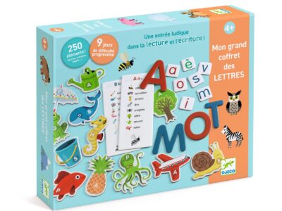 Fejlesztő játék - Csak Francia nyelvre - Grand coffret Lettres