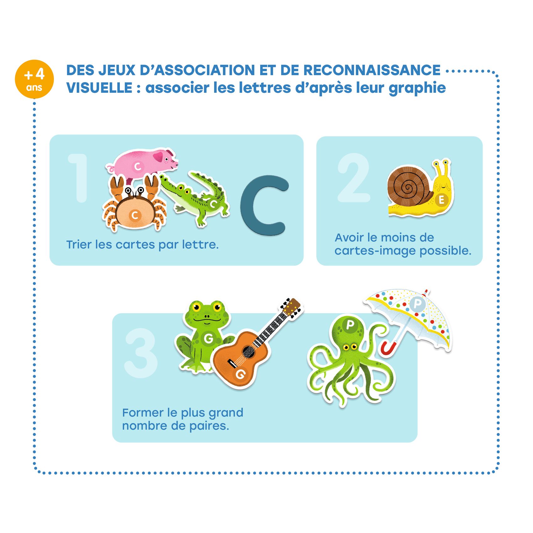 Fejlesztő játék - Csak Francia nyelvre - Grand coffret Lettres - Image 3