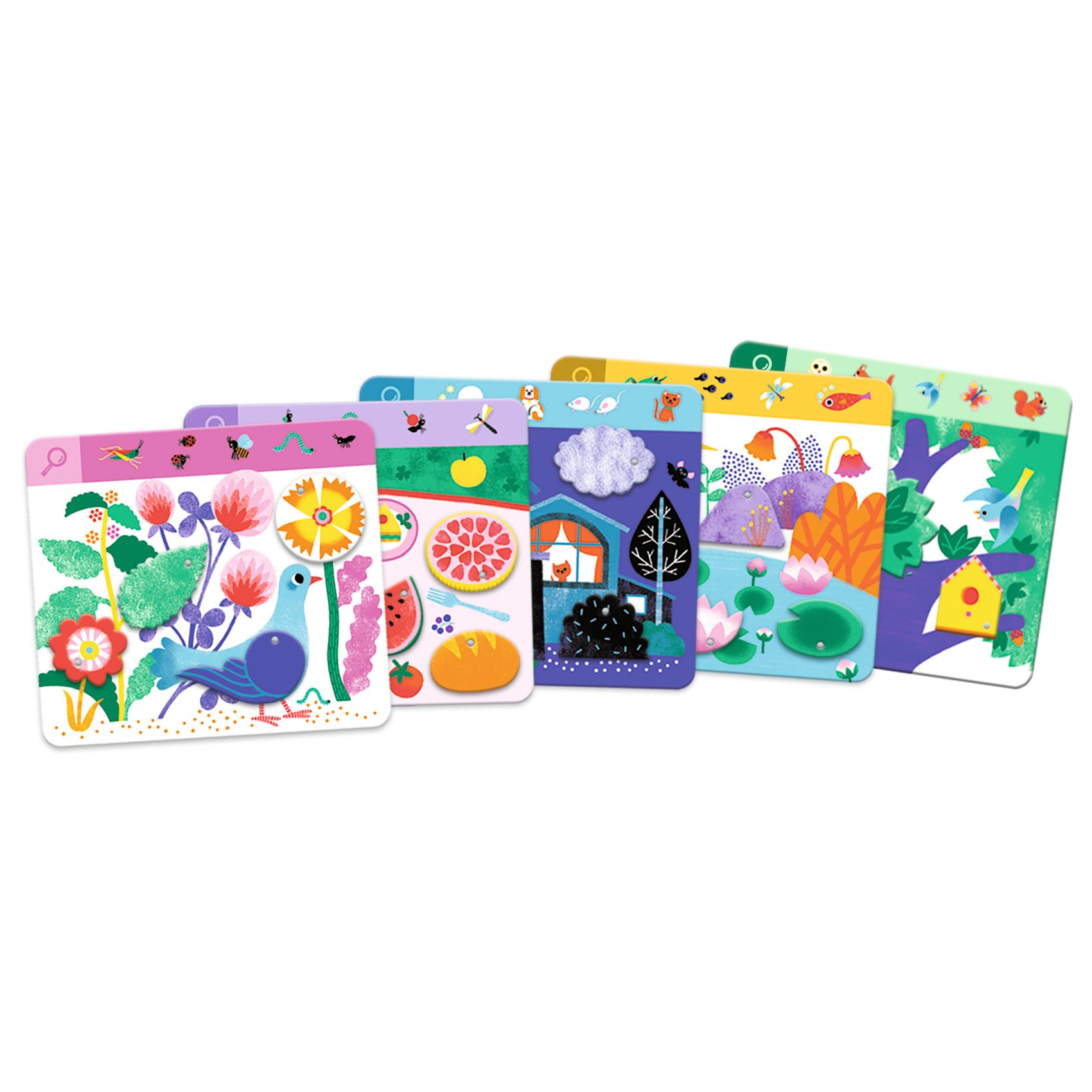 Fejlesztő játék, megfigyelés - Keress és pörgess, Állatok - Eduludo Obs Animo - Image 3