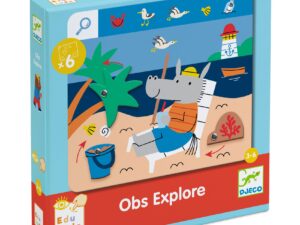 Fejlesztő játék, megfigyelés - Keress és pörgess, Kaland - Eduludo Obs Explore