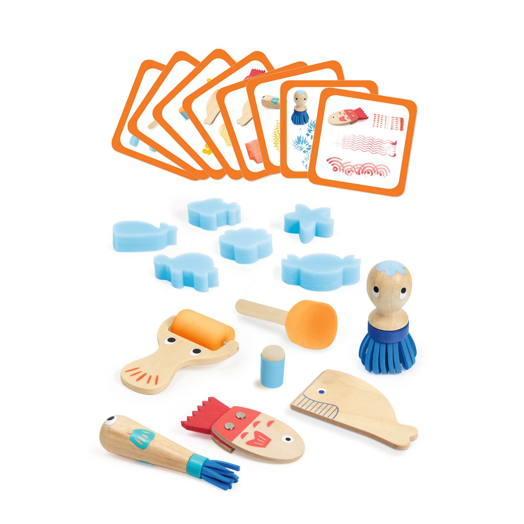 Festőműhely - Különleges festőeszközök kicsiknek - Unique tools for painting - Image 4