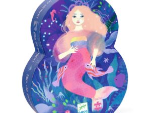 Formadobozos puzzle - Ella a sellő, 36 db-os - Ella, the mermaid