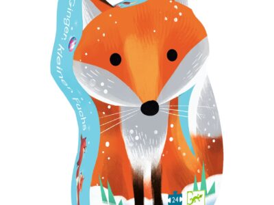 Formadobozos puzzle - Gyömbér a kis róka, 24 db-os - Ginger, little fox