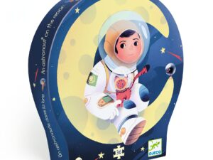 Formadobozos puzzle - Űrhajós a holdon, 36 db-os - An astronaut on the moon