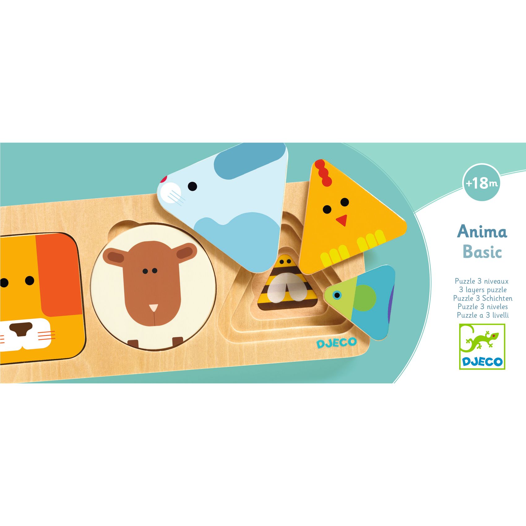 Formaillesztő, formaberakó - Mini-logika, 3 rétegű - AnimaBasic - Image 3