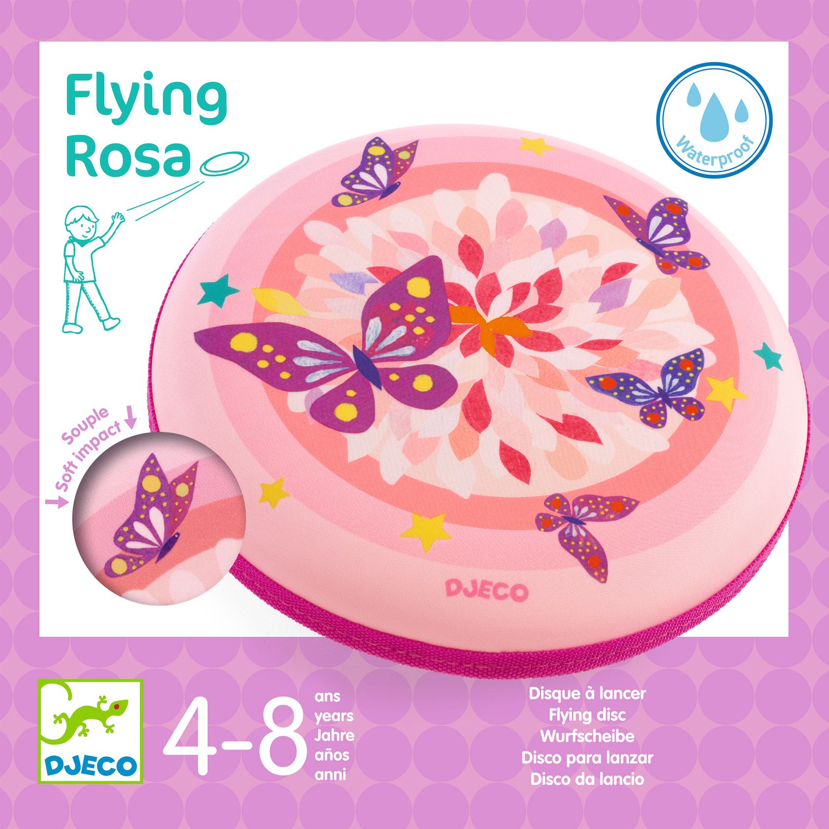 Frizbi - Repülő Rózsa - Flying Rosa - Image 4