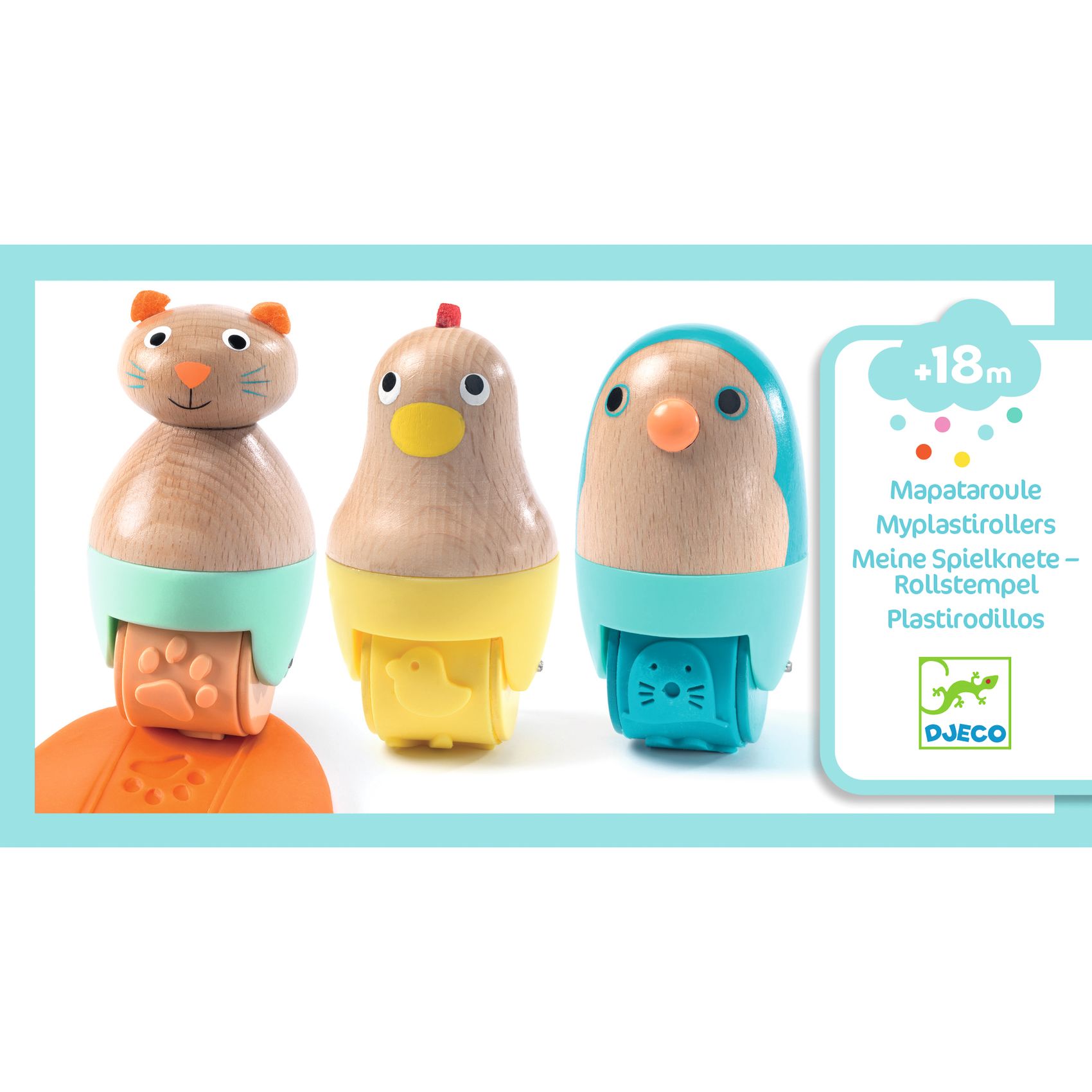 Gyurmaformázó készlet - Gyurmázó nyomhengerlő - Myplastirollers - Image 4