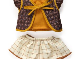 Játékbaba kiegészítő, babaruha - Szettecske - Outfit Capucine