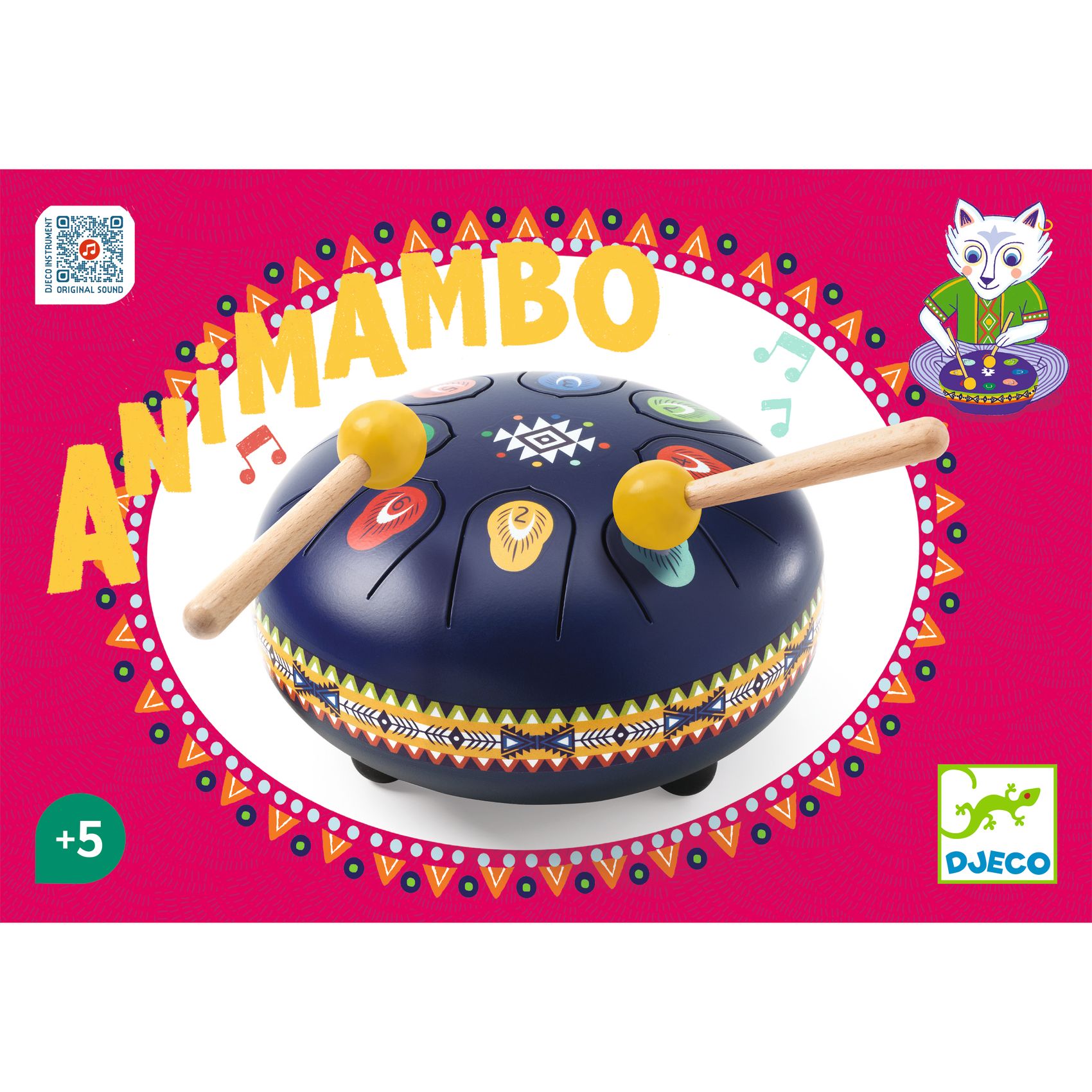 Játékhangszer - Rezgőnyelves acél dob - Metal drum - Image 5