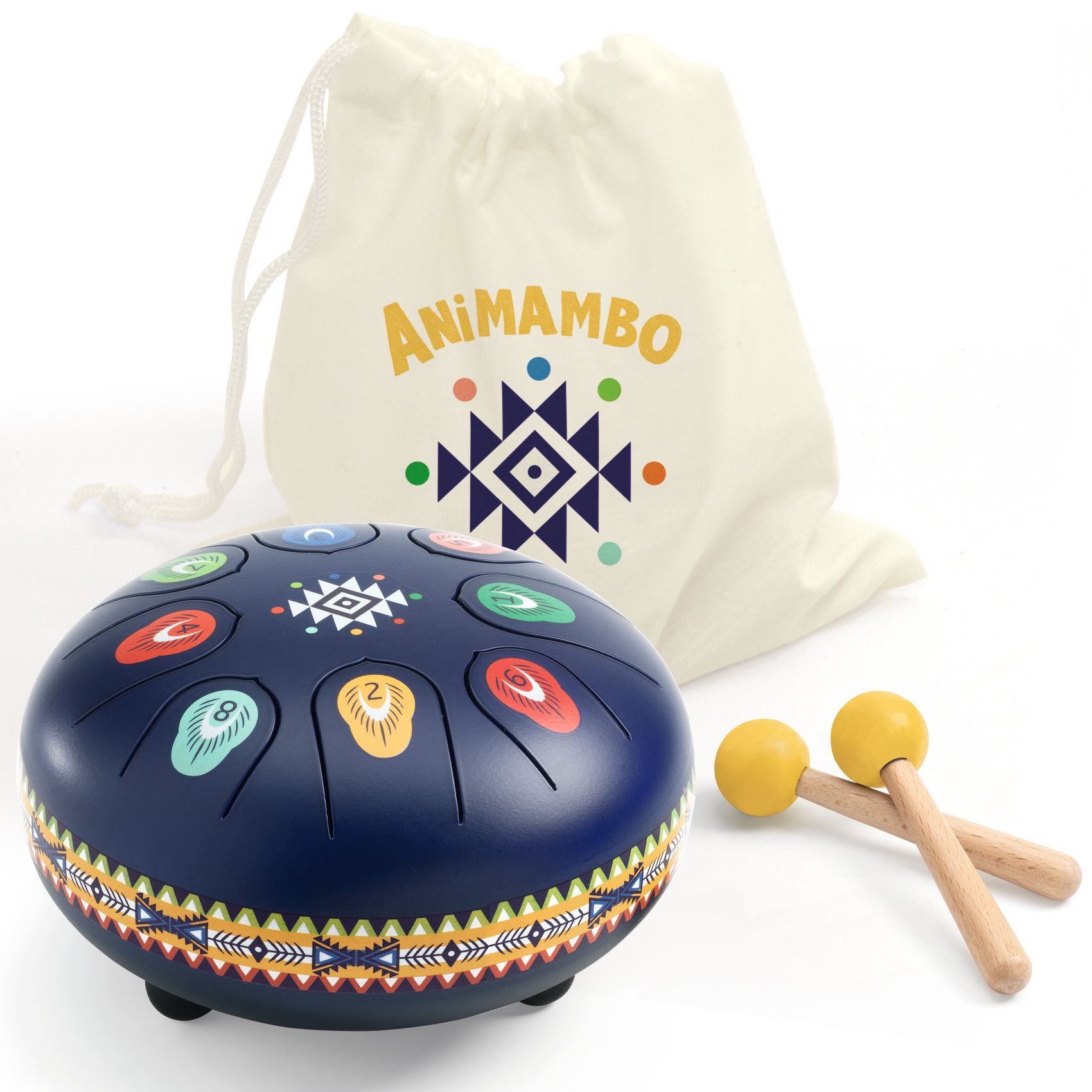 Játékhangszer - Rezgőnyelves acél dob - Metal drum - Image 8