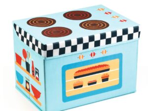 Játéktároló ülőke - Játék tűzhely - Cooker