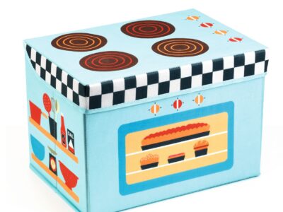 Játéktároló ülőke - Játék tűzhely - Cooker