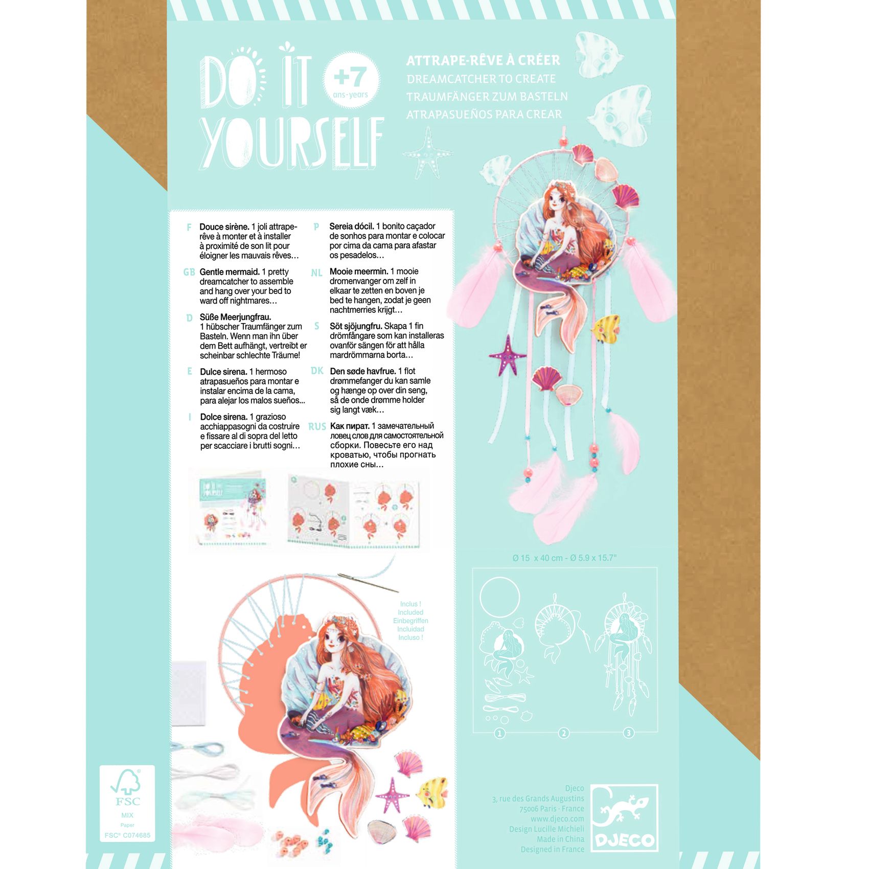 Készítsd magad! - Álomörző hableány - Gentle mermaid - Image 7