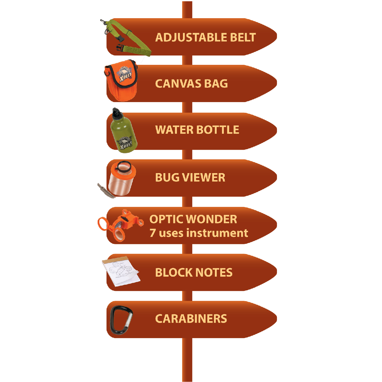 Kaland alapfelszerelés - X-BELT, The Exploration Belt - Image 3
